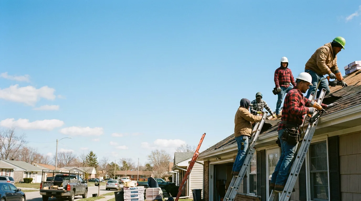 Roofing in Hutsonville, IL near me